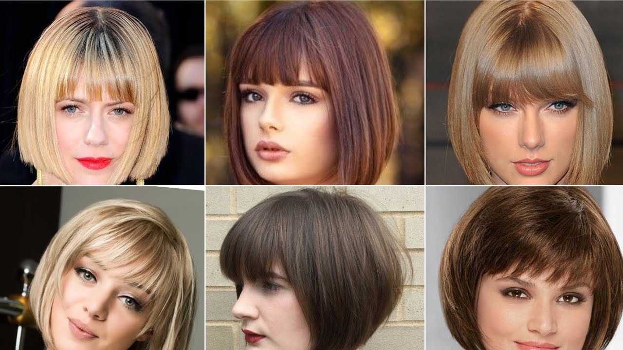 35 Best Short Bob With Bangs Haircuts And Hairstyle For 2022-2023 || Women  Beauty Crack - Youtube