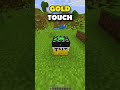 MINECRAFT GOLD TOUCH TNT! #minecraftshorts #tnt