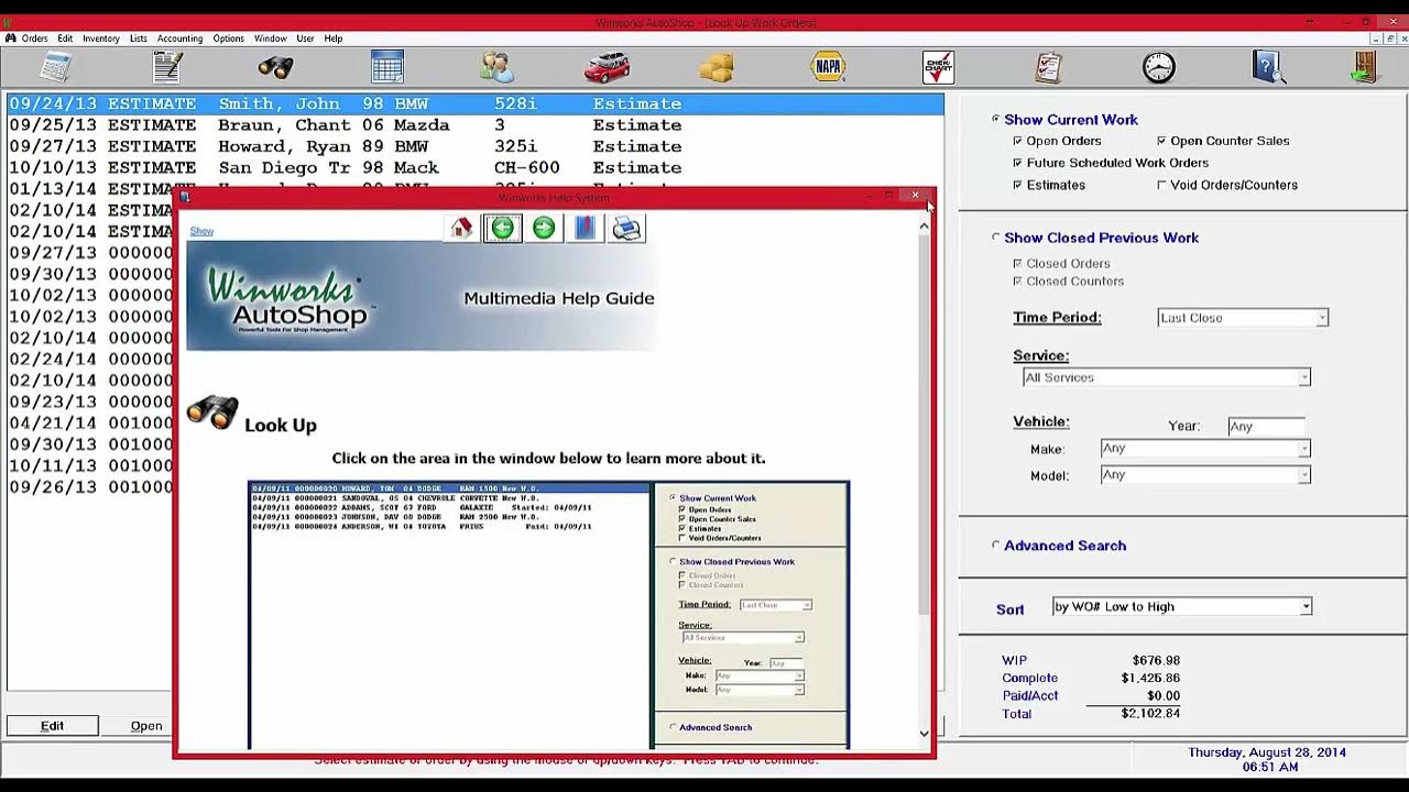 Winworks Quick Tips Help System YouTube