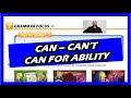 🚨✅CAN - CAN'T ✅🚨¿Cuando se usan? English class | EXPLICACIÓN en Español |