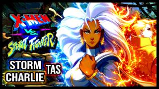 【TAS】X-MEN VS STREET FIGHTER - STORM \u0026 CHARLIE