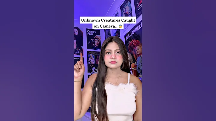 Unknown Creatures Caught On Camera…😰 ( Scary tiktok ) #shorts