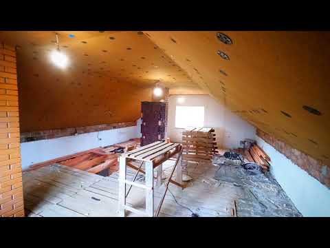 Mansard insulated ceiling