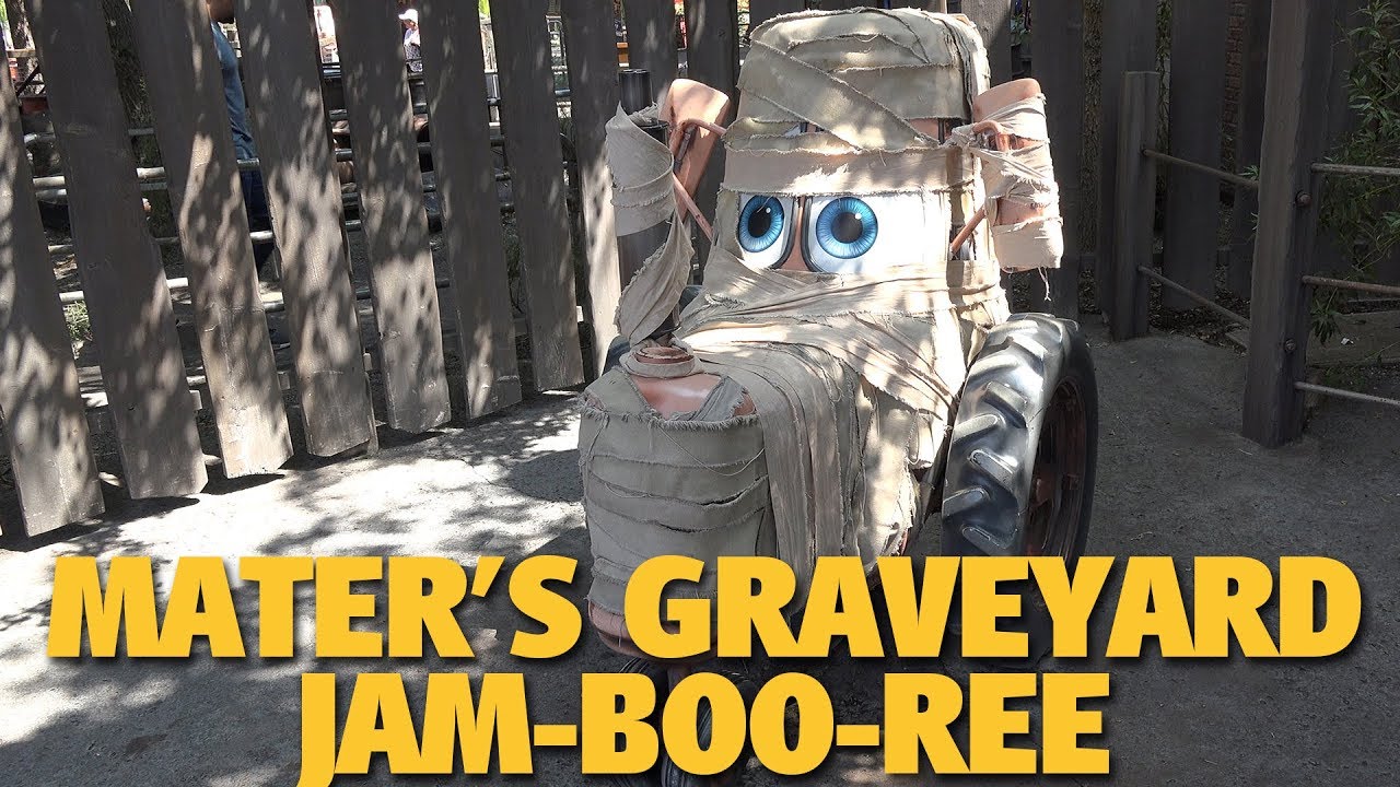 Mater's Graveyard Jam-BOO-Ree | California Adventure