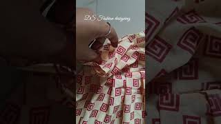 Circle frock with frill design for 1yr baby | Easy baby frock cutting and stitching | flared baby
