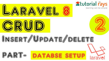 2. Larval 8 CRUD Tutorials | Laravel 8 Insert Update Delete | How to Install Laravel 8