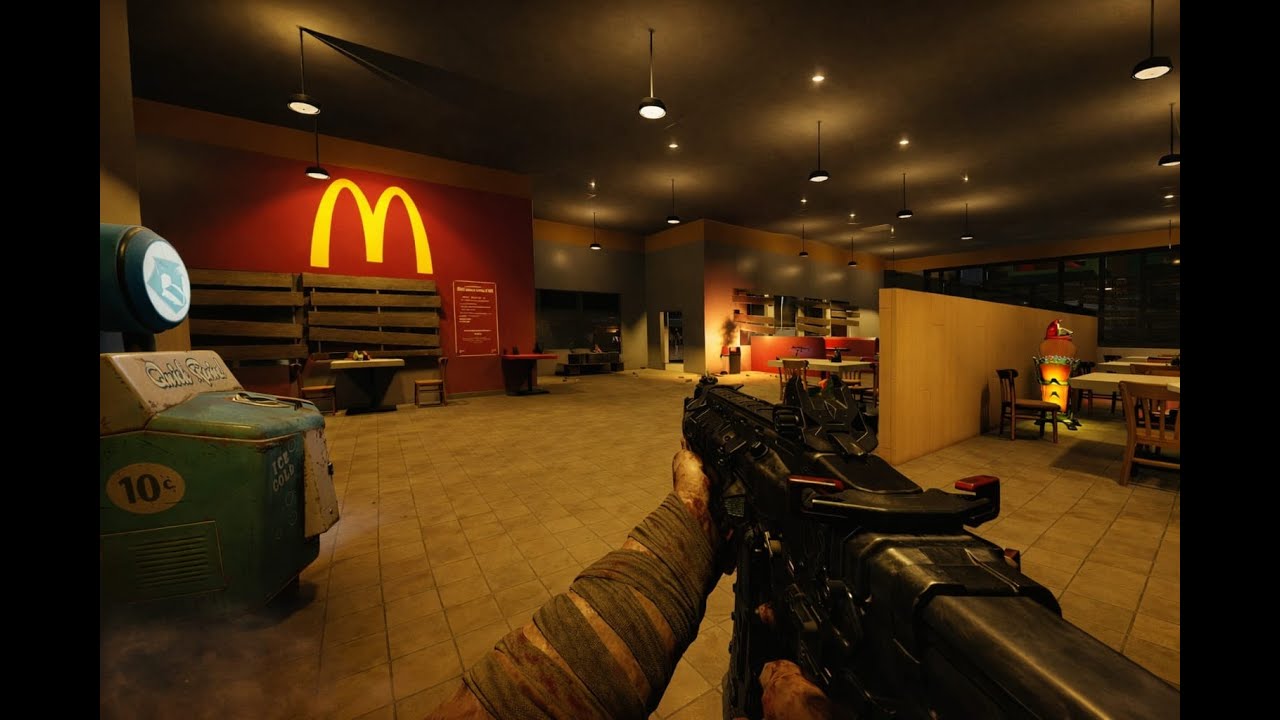 BO3 ZOMBIES - McDonalds (Custom Map)