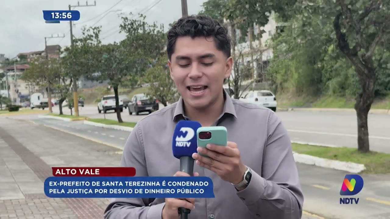 Ex-Prefeito de Santa Terezinha Condenado por Desvio de Dinheiro Público