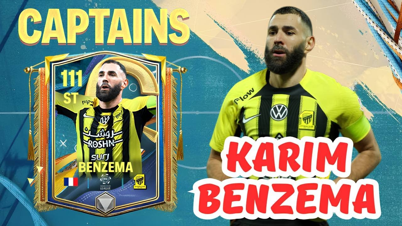 Review KARIM BENZEMA 111 ST Captains 25 Premium Player Fc Mobile