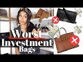 5 WORST INVESTMENT BAGS | *Classics* That Don't Hold Their Value | KWSHOPS
