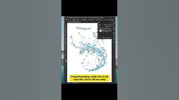 Tách nền hình giọt nước trong Photoshop #d3design #designtools #photoshoptricks #photoshoptips