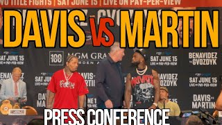 Going To Davis vs Martin Press Conference