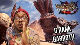 G1 Key Quest DIRTY DEALS Barroth Urgent Quest | MHGU G Rank Solo Valor Longsword