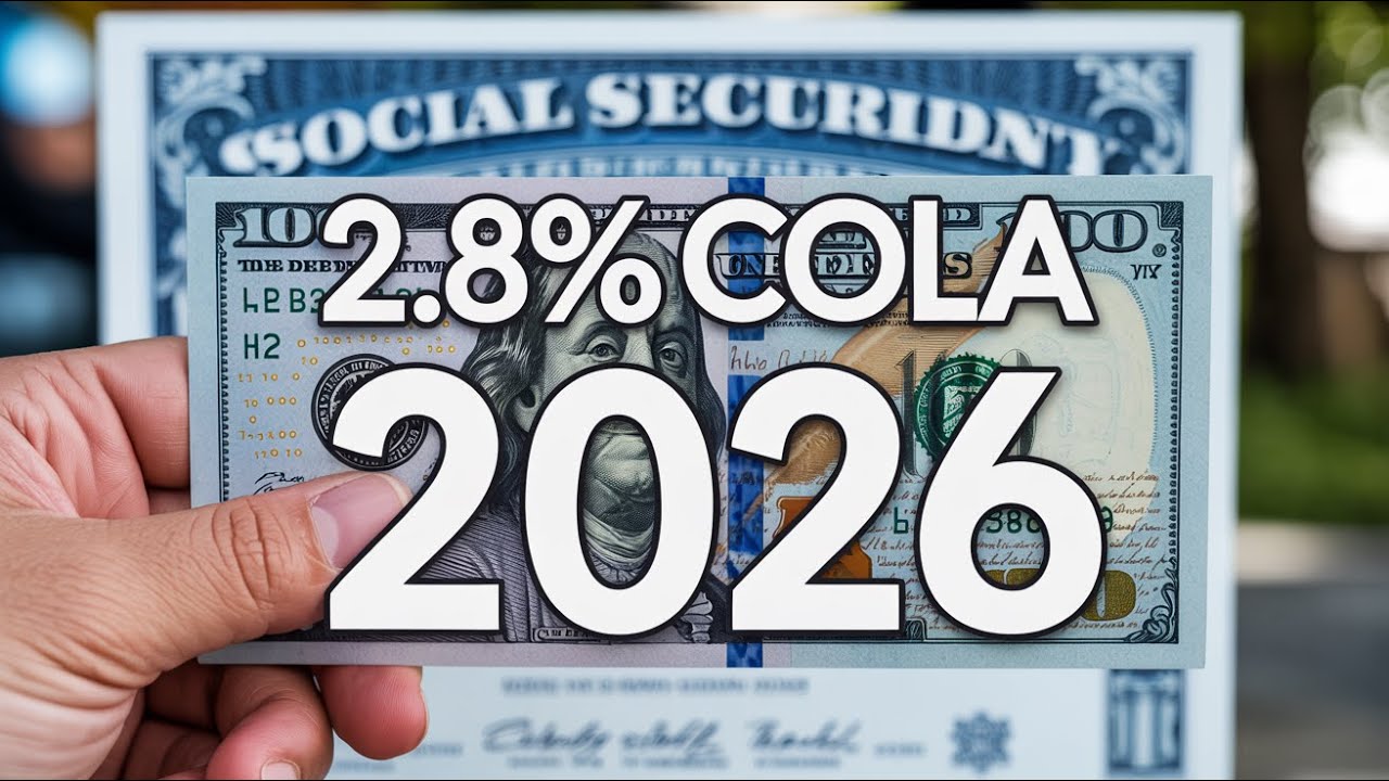 Social Security COLA 2026: Official 2.8% Increase & Your New Monthly Check