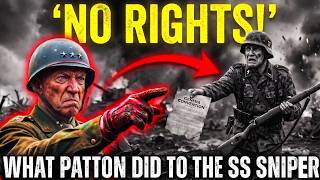 What Patton Did When an SS Sniper Demanded 'Geneva Convention Rights' After Shooting a Medic
