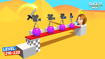 Slice It All (Level 216-220) Android Gameplay