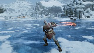 God of War Ragnarök |Young Kratos VS Berserker| Gameplay |PS5| No damage NG+ (GIVE ME GOD OF WAR)