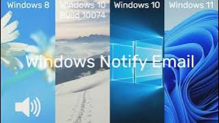 (MOST VIEWED) Windows 8 vs. 10 Build 10074 vs. 10 vs. 11 System Sounds