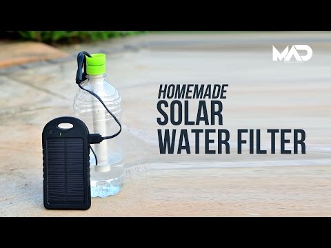 Homemade Solar water filter - Simple Life hack