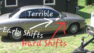 How to replace Buick Lesabre PCS solenoid and install Transgo shift kit  2002 Buick Century Transmission Pressure Control Solenoid