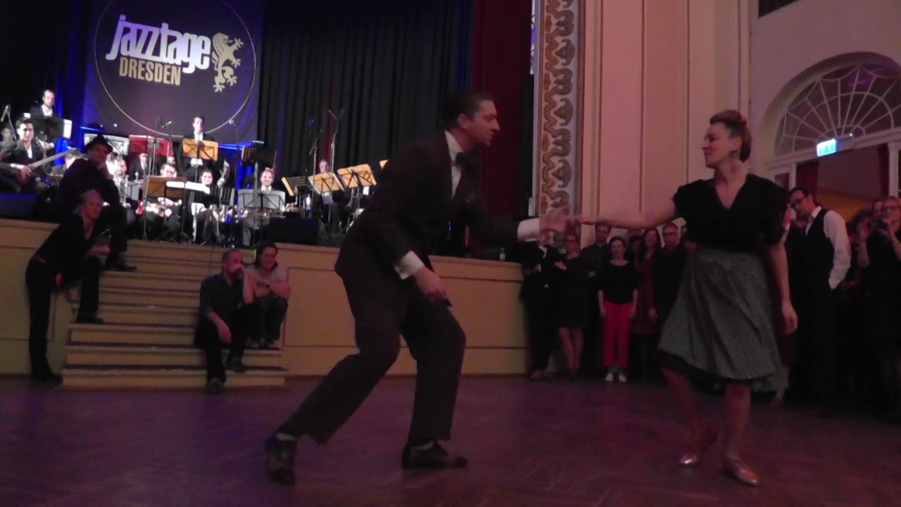 2017 Pontus & Isabella ☆ Slow Swing ★ Lindy Hop @ SwingBandBall | Jazztage Dresden