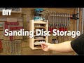 【DIY】壁掛けサンディングディスク収納の作り方／How to make a wall mounted sanding disc storage