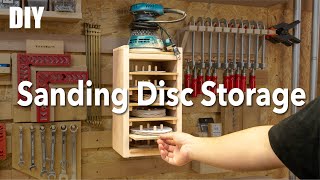 【DIY】壁掛けサンディングディスク収納の作り方／How to make a wall mounted sanding disc storage by アトリエキンパラ / Atelier Kimpara 8,373 views 1 year ago 12 minutes, 15 seconds