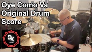 Oye Como Va Original Drum Score