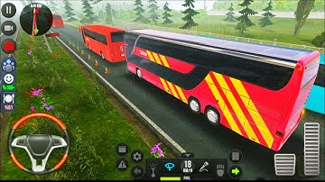 Double decker Coach Bus Driving To Las Vegas - Bus Simulator :Ultimate #6 Android & iOS Gameplay