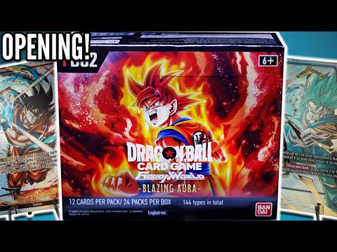 fusion world blazing aura booster box Dragon Ball Super Fusion World Blazing Aura Booster Box FB02