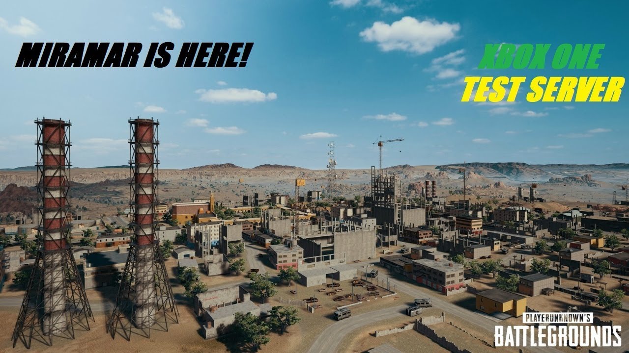 NEW MAP!! MIRAMAR IS HERE!  (PlayerUknowns Battlegrounds) Xbox One
