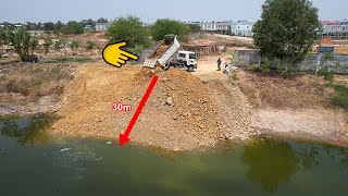 Best Activities Complete Push Soil On Deep Water, Process By Komatsu Bulldozer And Dump Trucks by Bulldozer Local 436 views 2 weeks ago 1 hour, 14 minutes