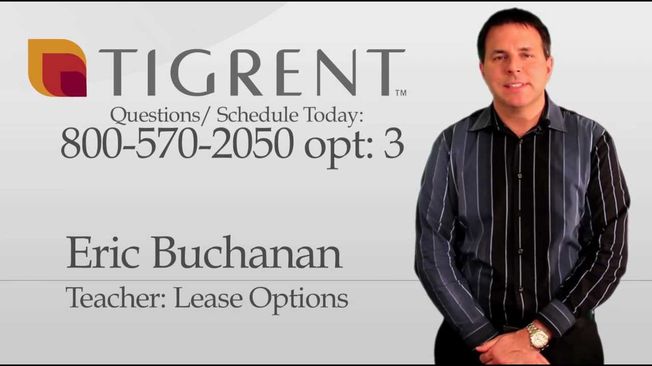 Tigrent Learning - Lease Options