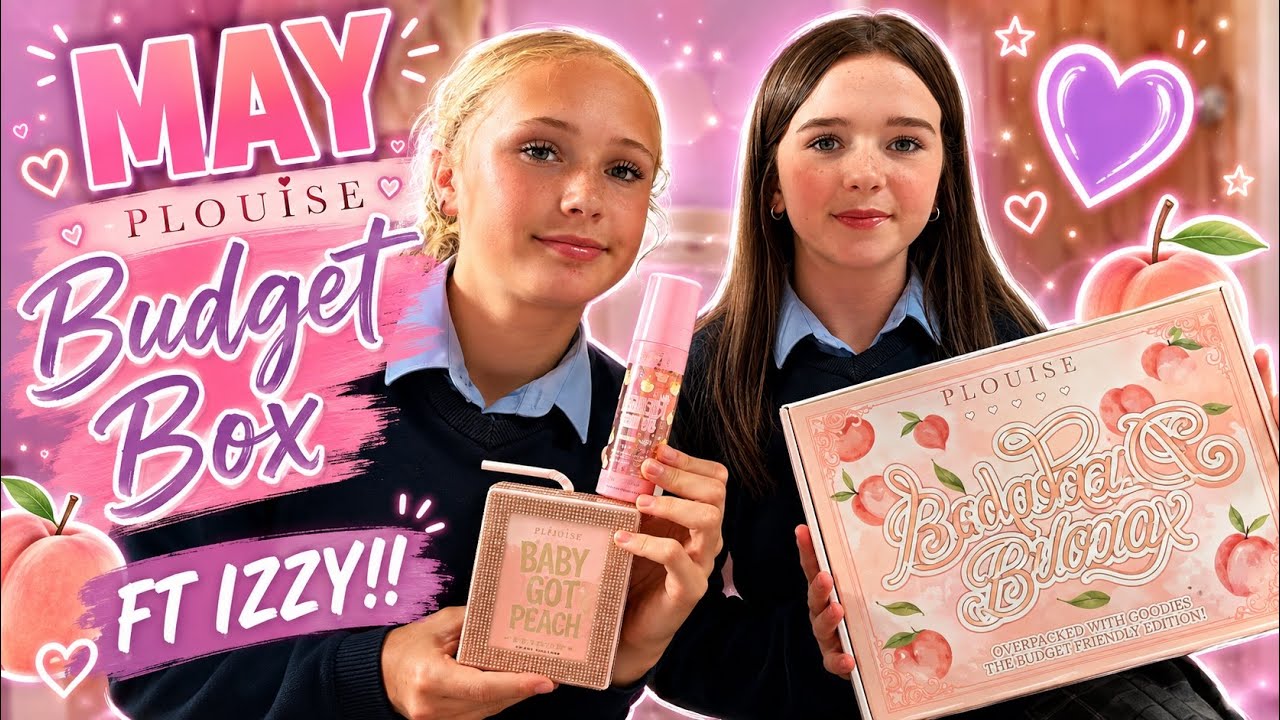 May PLOUISE Budget Box FT IZZY!! 💜 - YouTube