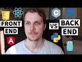 Front End vs Back End development - Which should you learn?