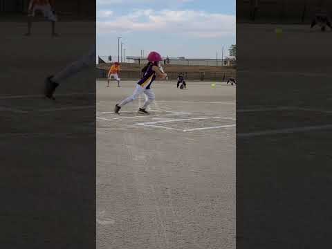 Nat softball hit and RBI