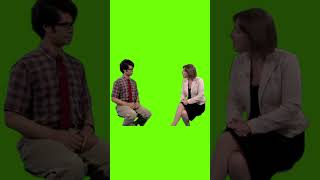 Moss on Iraq, The IT Crowd, green screen