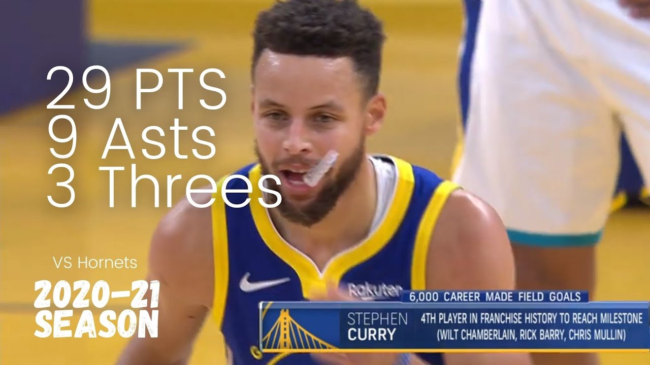 Stephen Curry 29 Pts, 9 Asts, 4 Rebs vs Hornets | FULL Highlights