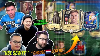 11x FIFA MOBILE YouTubers Decide My TEAM!