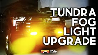 20222024 Tundra Diode Dynamics Fog Light Install | Yota X