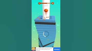 STACK BALL FUN 🤩 LVL.3 #stackball #fpy #stackattack #stackcolors #stackrider #stack #shorts