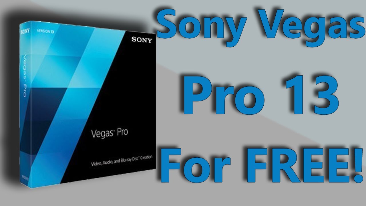 sony vegas pro 13 free trial download