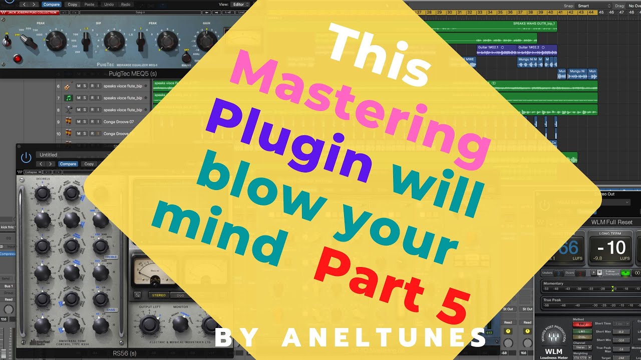 A Mastering Plugin that will blow your mind(Studer) - YouTube