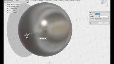 Autodesk Fusion 360 Tutorial.....How To Use "Sphere" Tool In Autodesk Fusion 360.