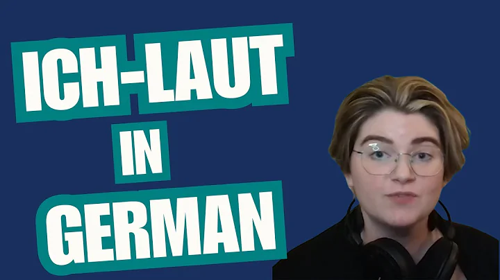 How to Pronounce the German Ich-Laut (Detailed Description) (2024)