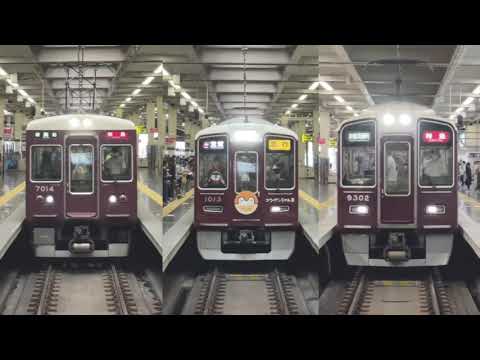 【鉄道PV】阪急電車×ニセコイOP「click」