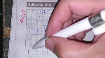 Heat wave ended after 13 days, time for Sudokus (#1368) Killer Sudoku puzzle. 08-19-2020 part 3 of 3