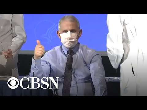 Dr. Anthony Fauci gets the coronavirus vaccine