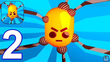 Rope Gun 3D - Gameplay Walkthrough Part 2 Tutorial New Update APK Download (iOS, Android Gameplay)