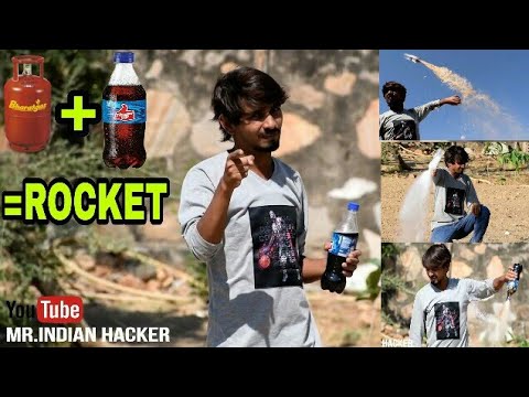 LPG Gas Coke ROCKET - Best coke bottle rocket in the world - YouTube